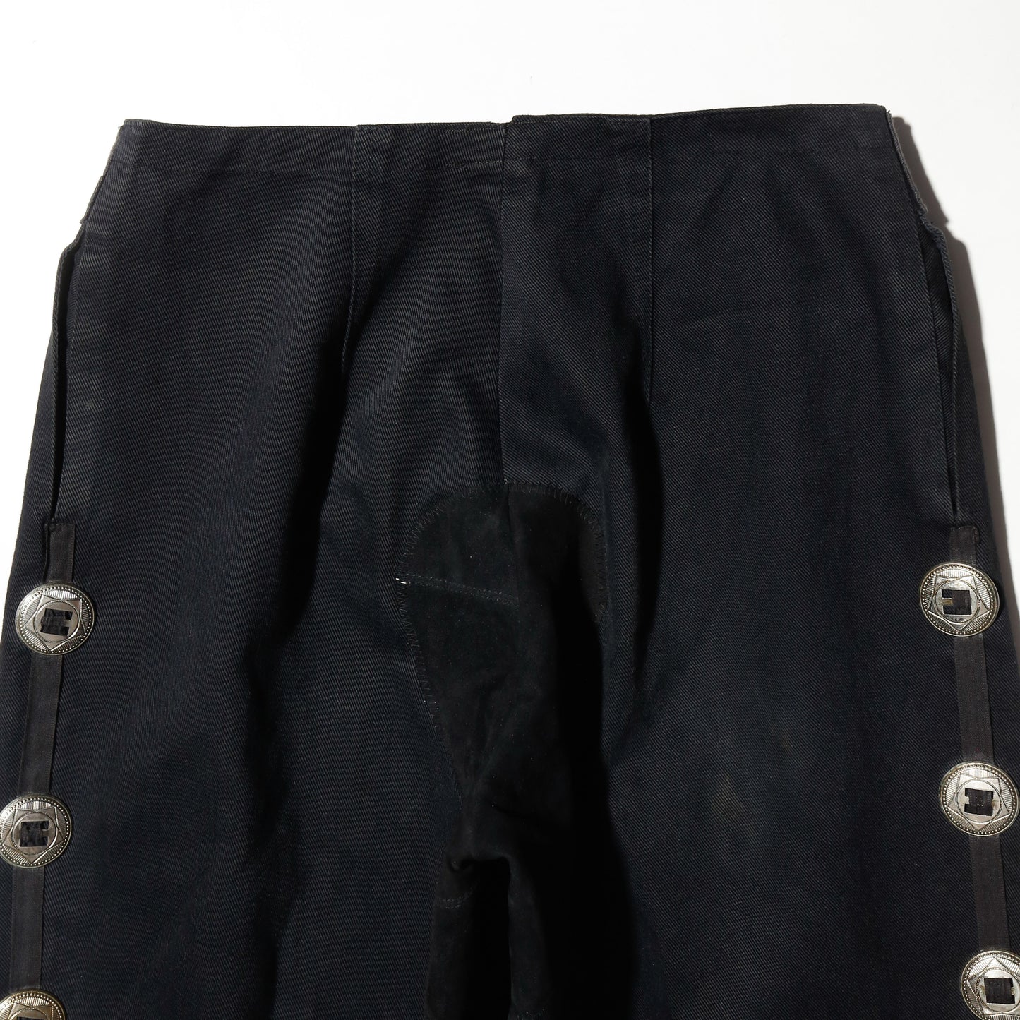 vintage side concho line trousers