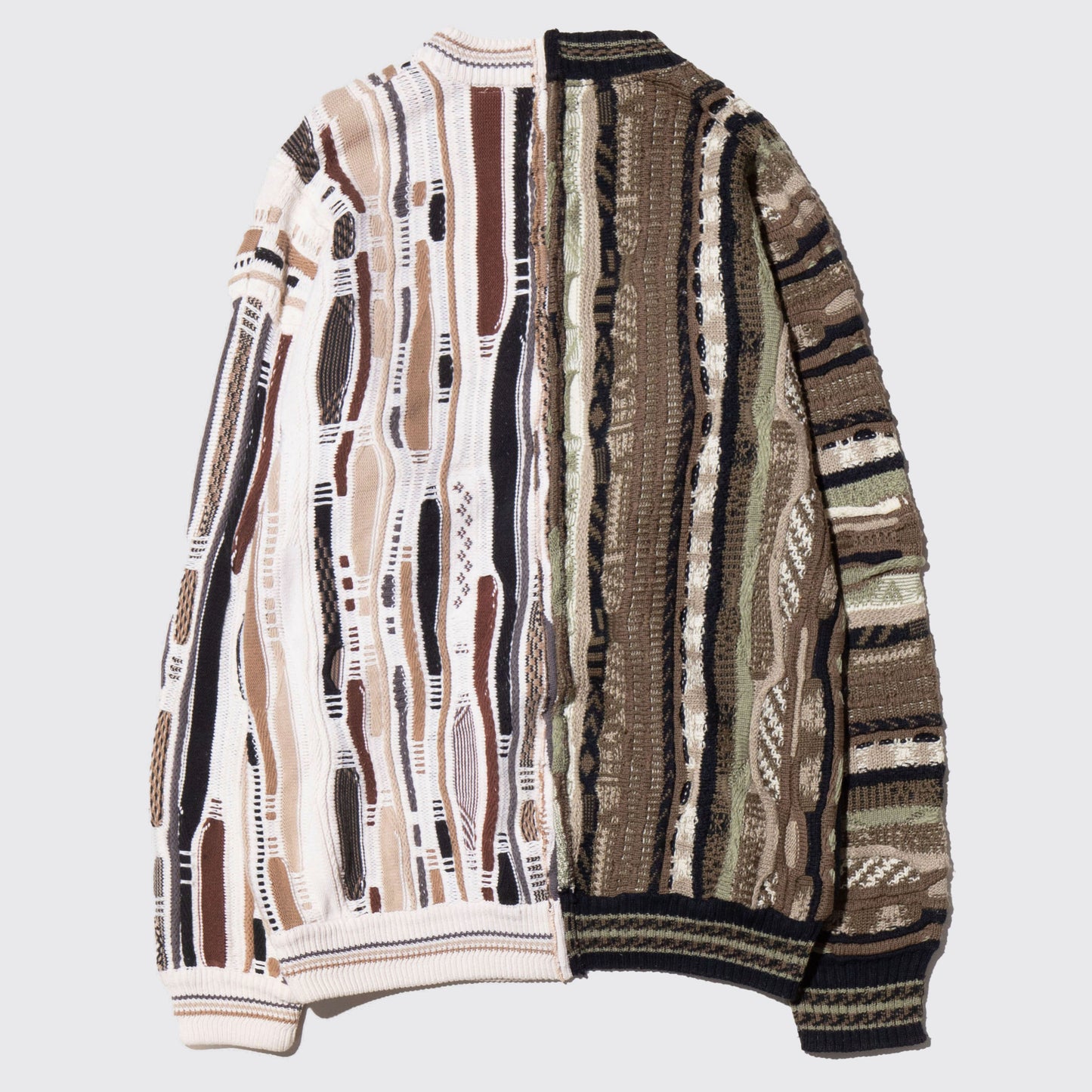 remake docking 3d knit sweater