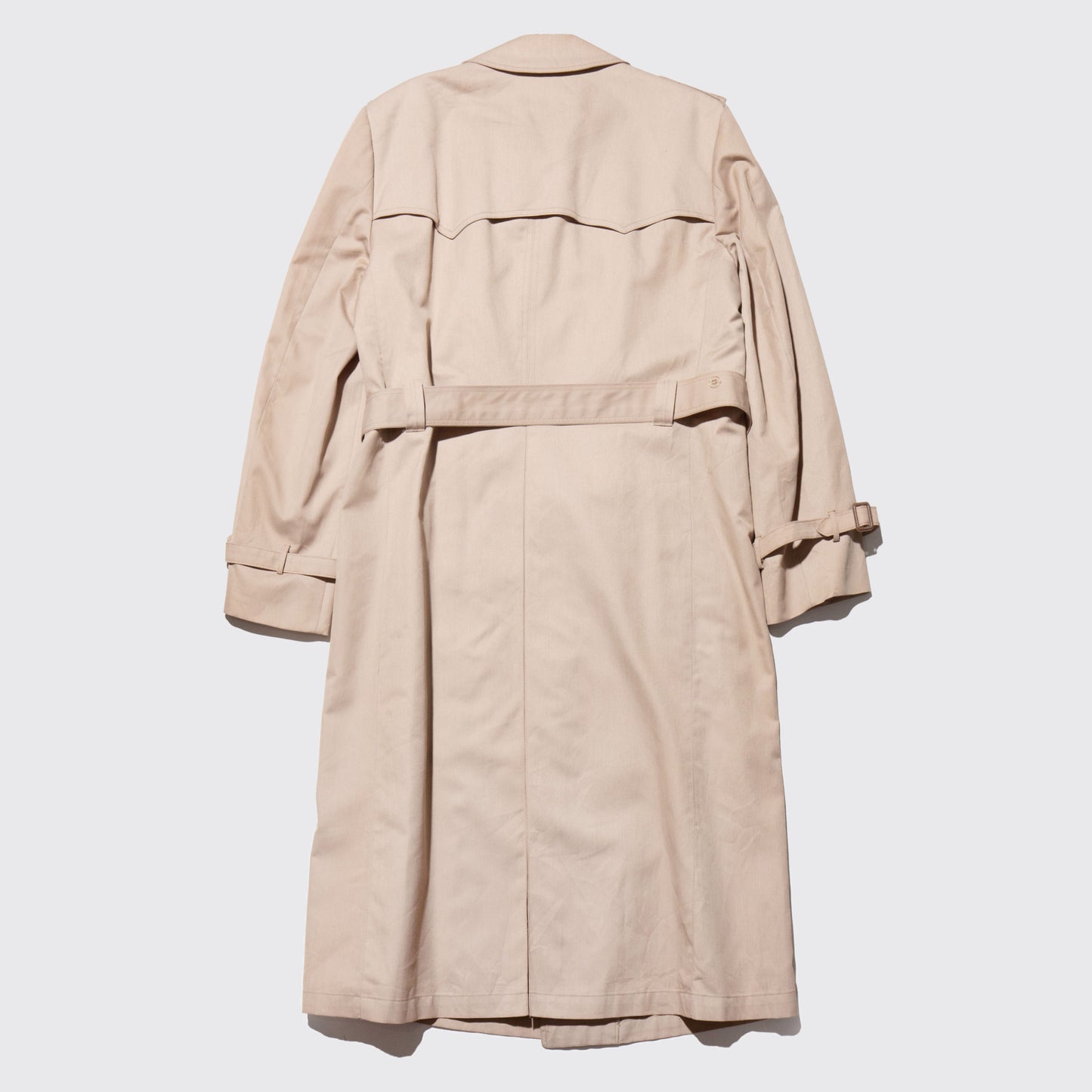 vintage 80's Dior long trench coat , with liner