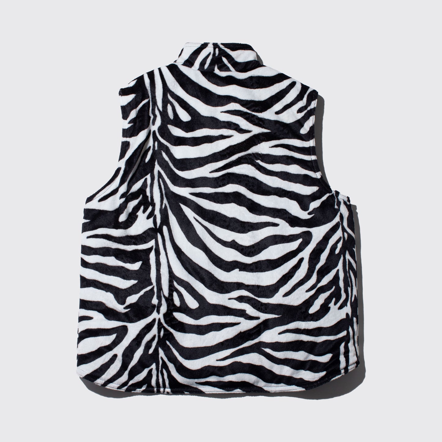 vintage animal puffer vest