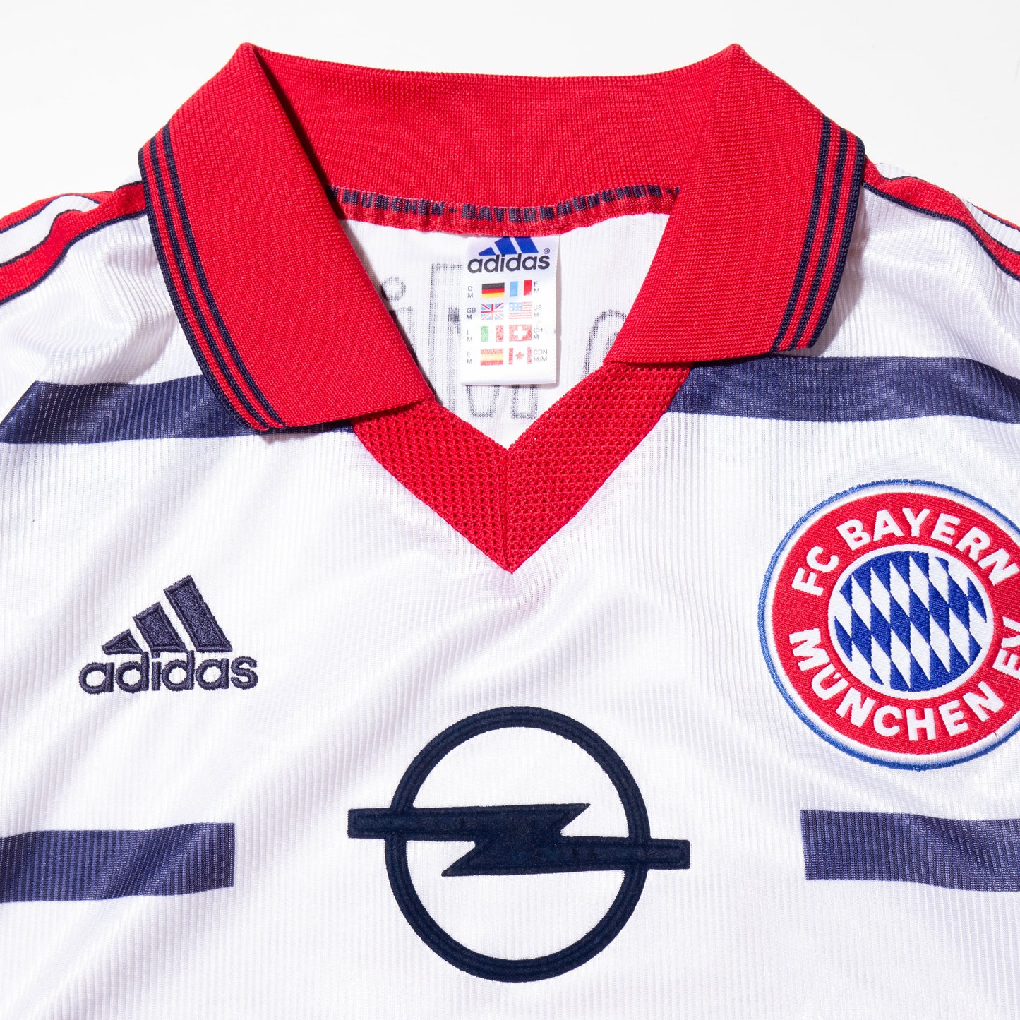 vintage 1998/2002's Fc Bayern München adidas game shirt