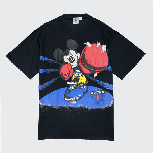 vintage 90's mickey boxing tee