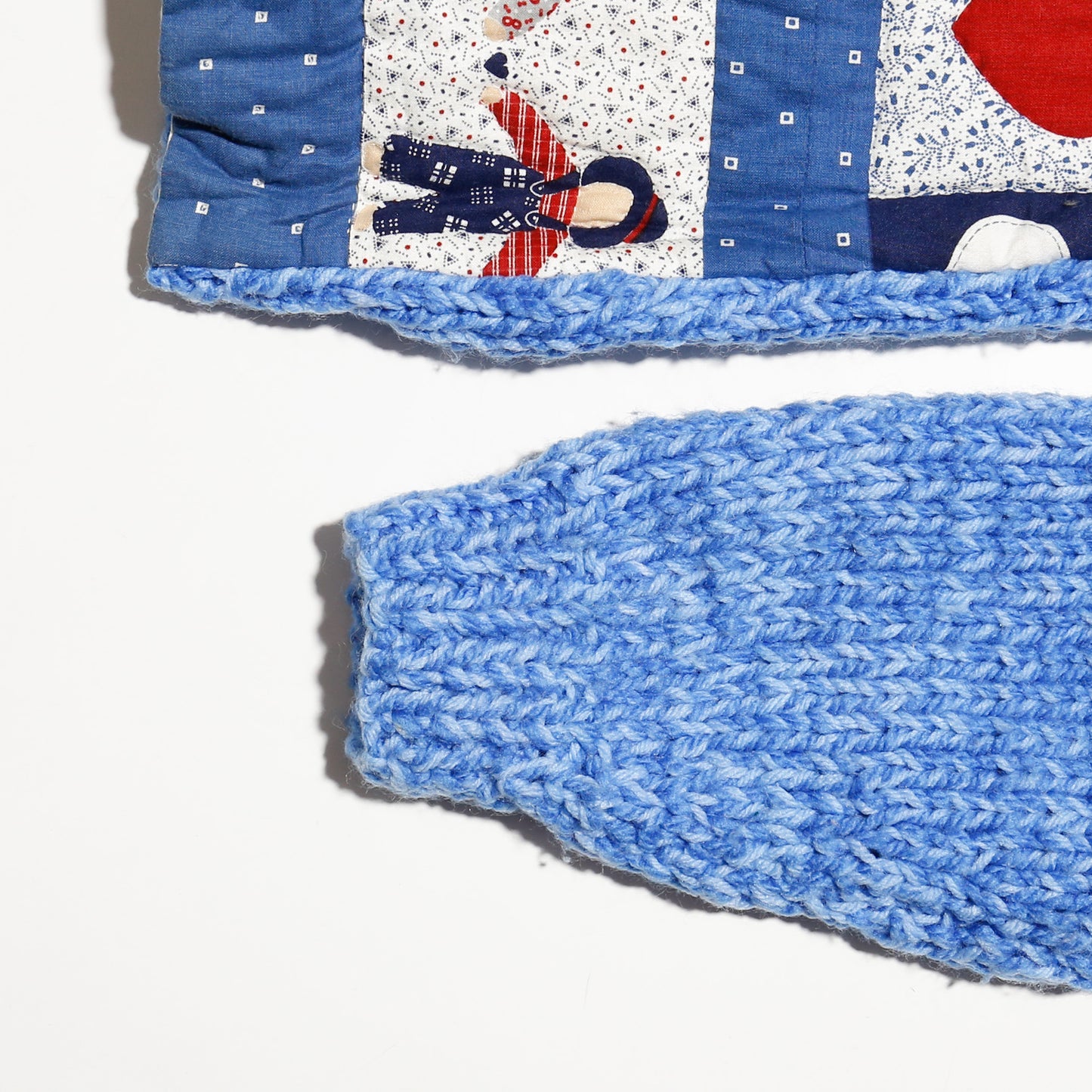 vintage love/house/friends hand quilt jacket