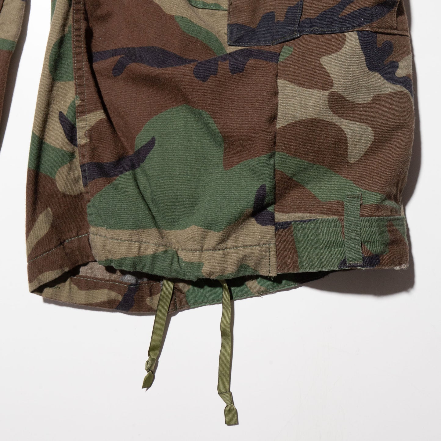 remake upside down wide cargo trousers