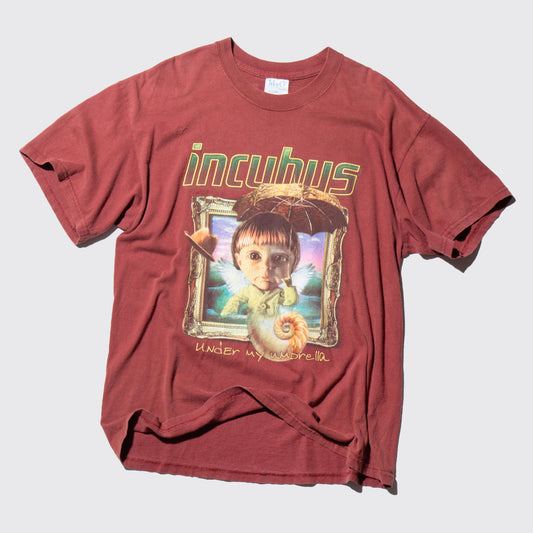 vintage 2002's incubus Under My Umbrella Morning View Tour t-shirt