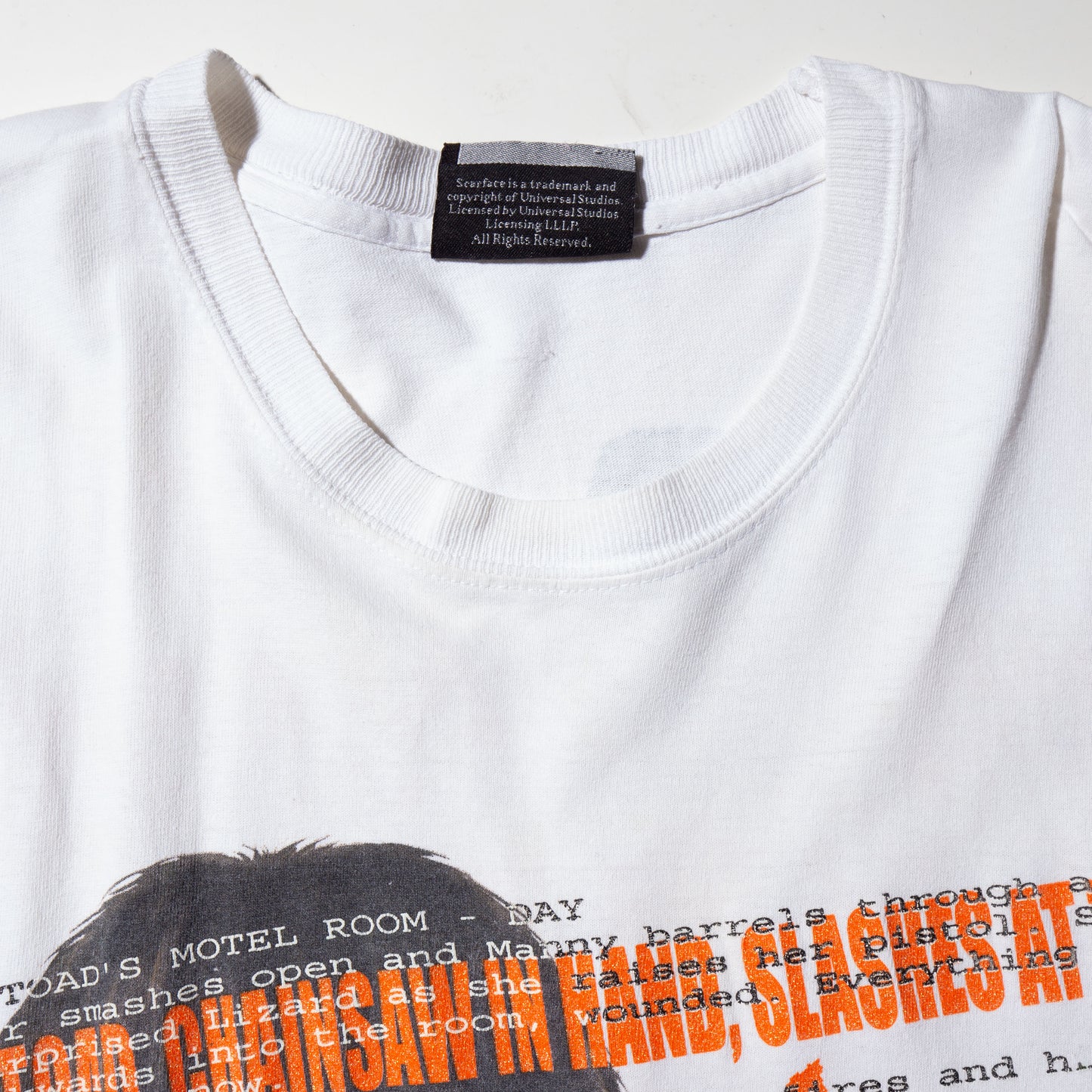 vintage 90's SCARFACE Tony Montana message loose t-shirt