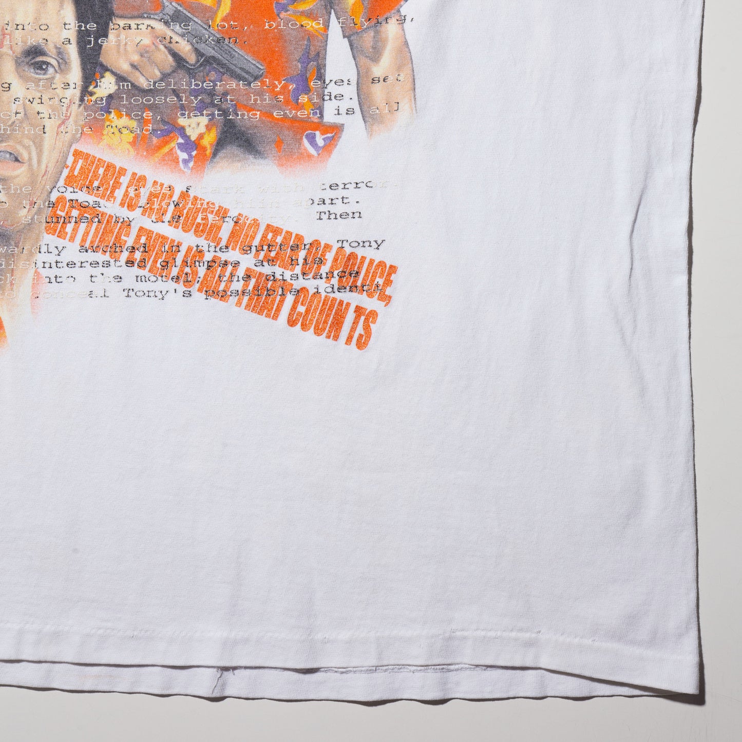 vintage 90's SCARFACE Tony Montana message loose t-shirt