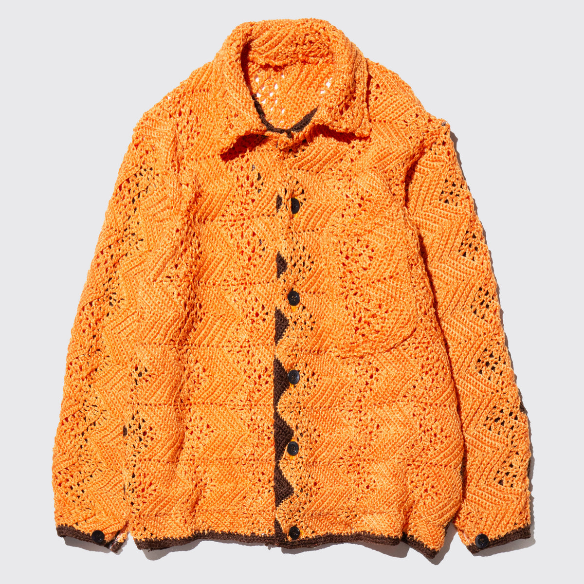 remake remake crochet knit jacket