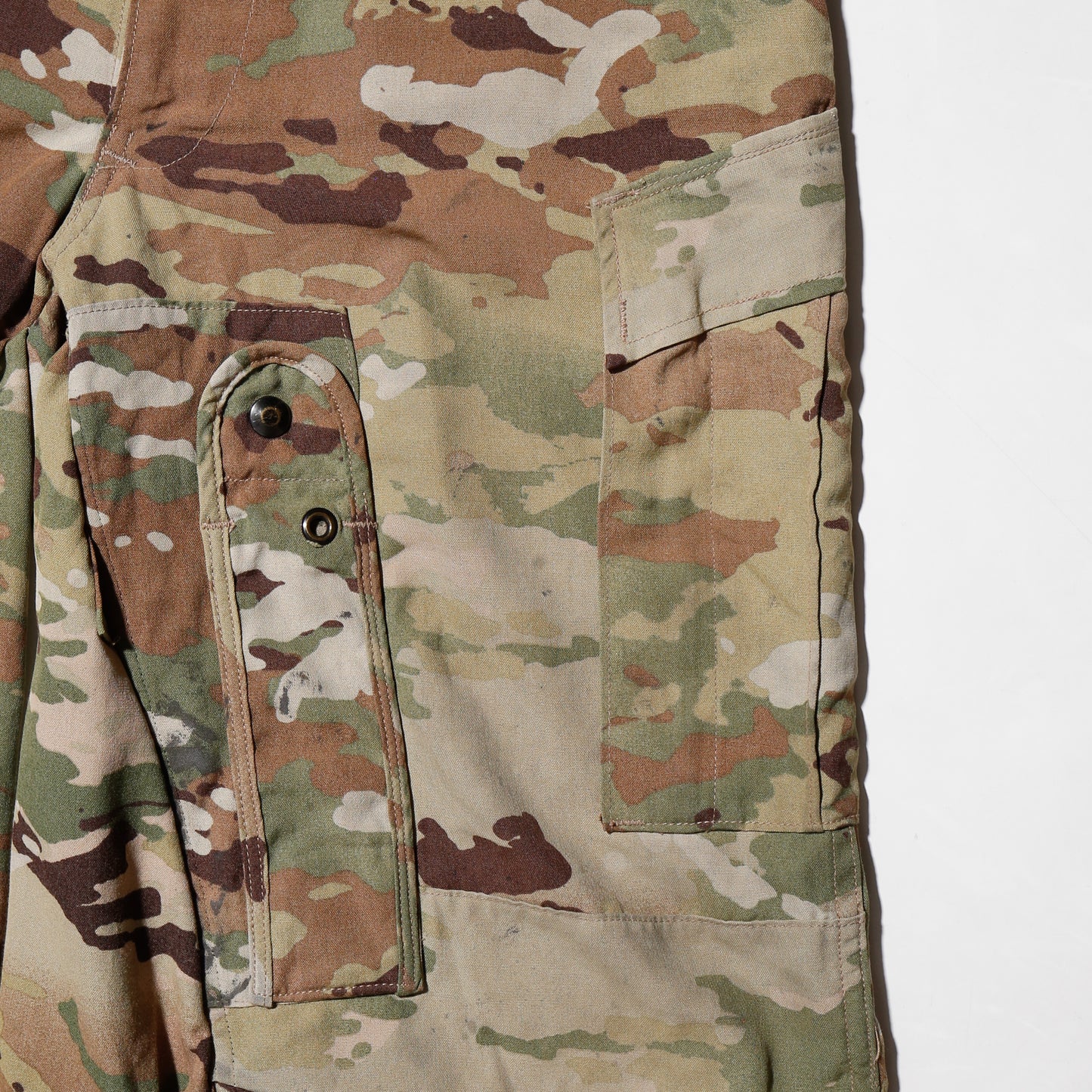 Remake wide cargo shorts