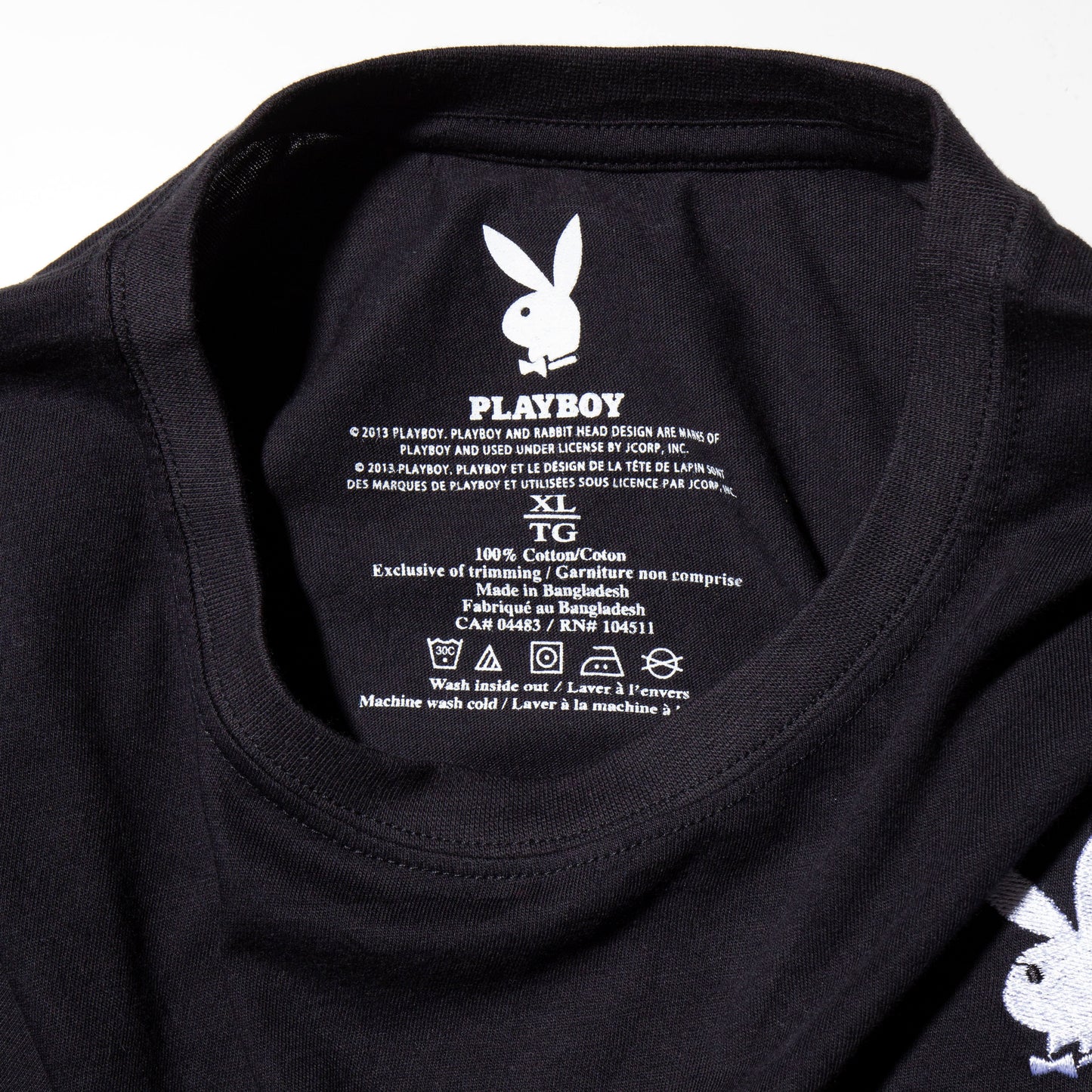 vintage 2013's playboy broderie t-shirt