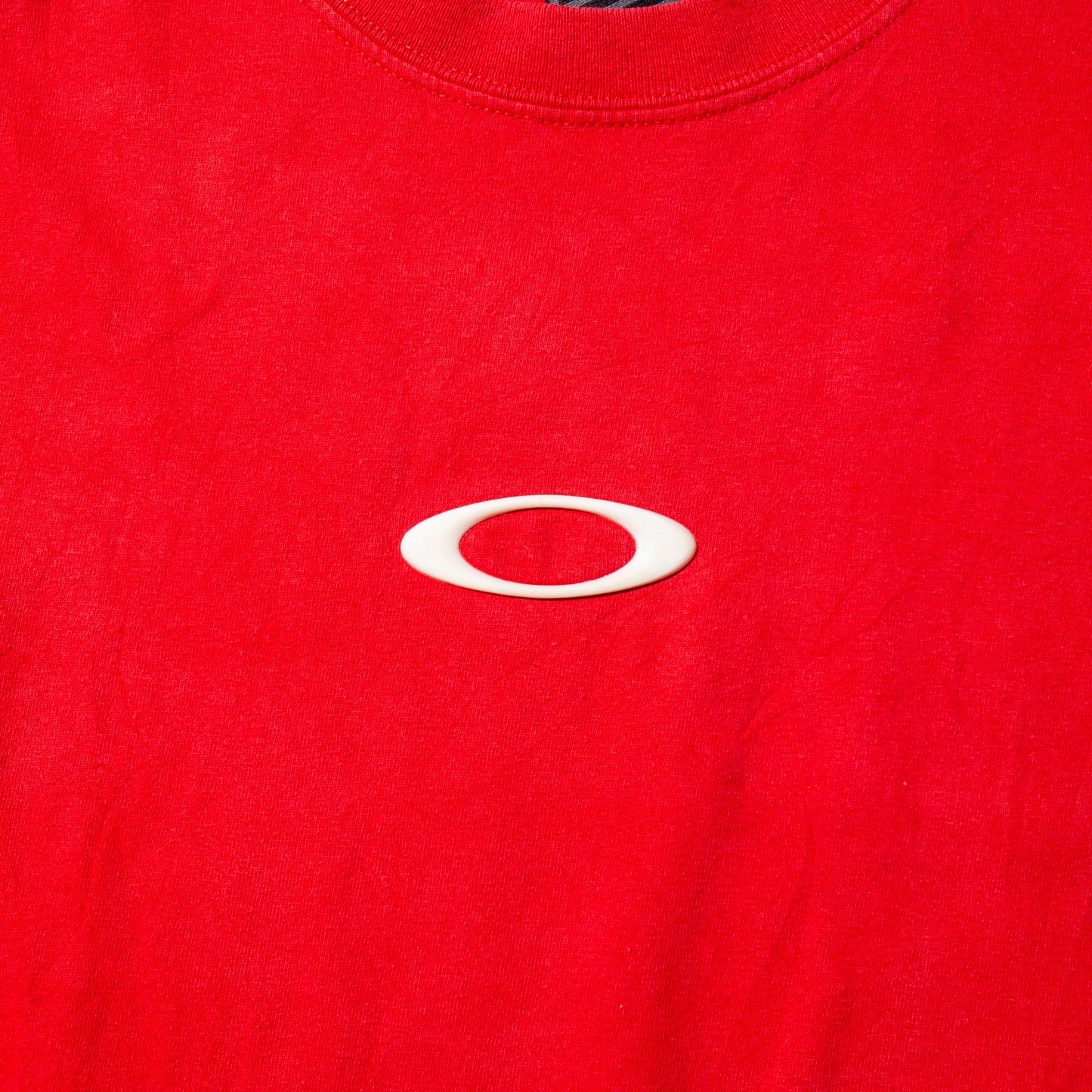 vintage 90-00's Oakley SOFTWARE rubber logo t-shirt