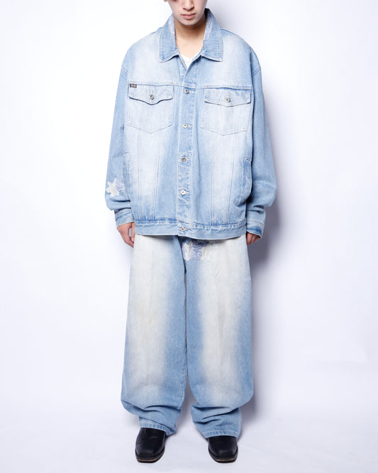 vintage patchwork ice baggy set up