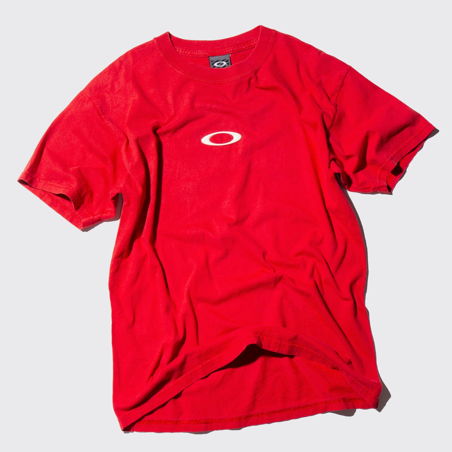 vintage 90-00's Oakley SOFTWARE rubber logo t-shirt