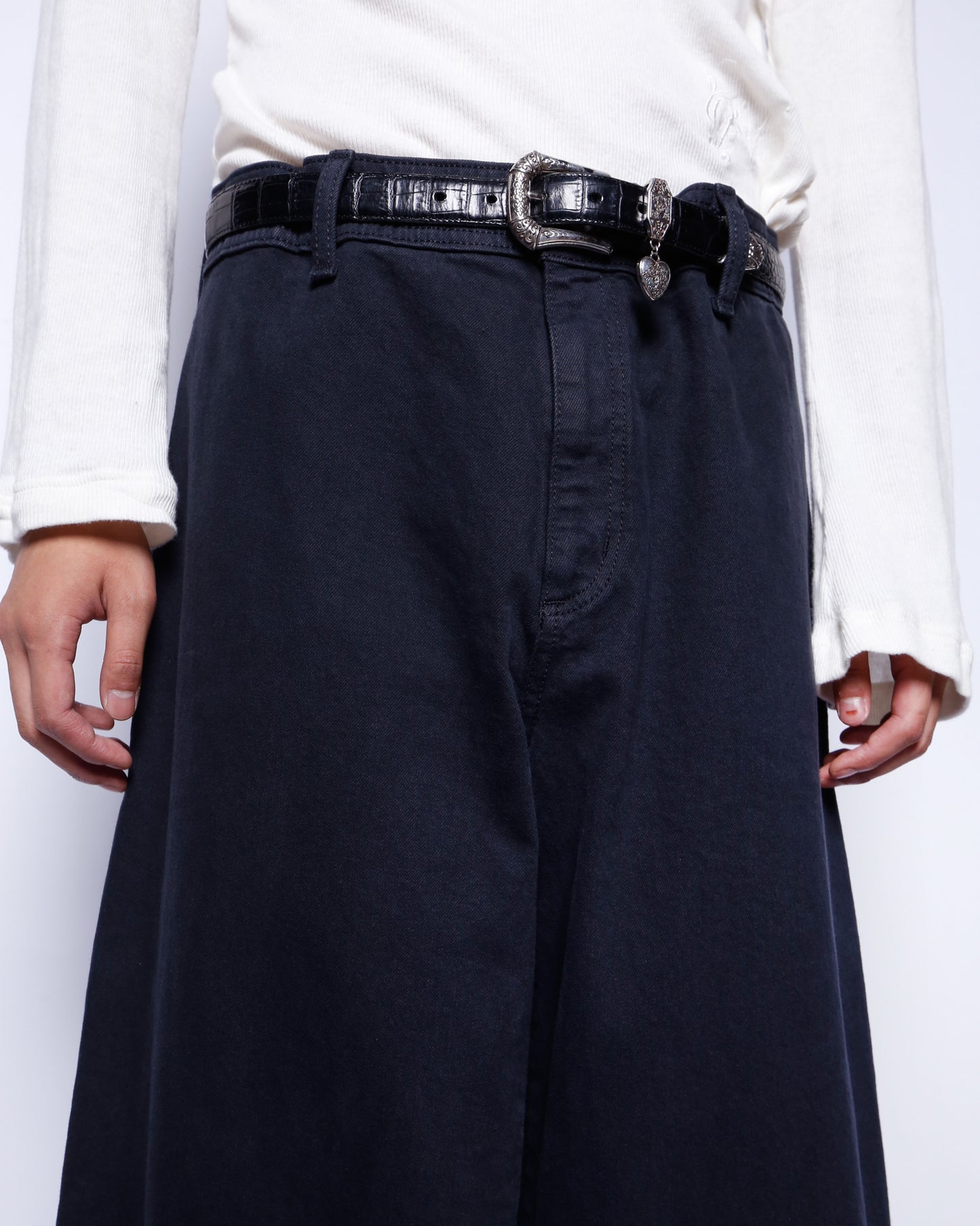 vintage 5p wide leg jeans