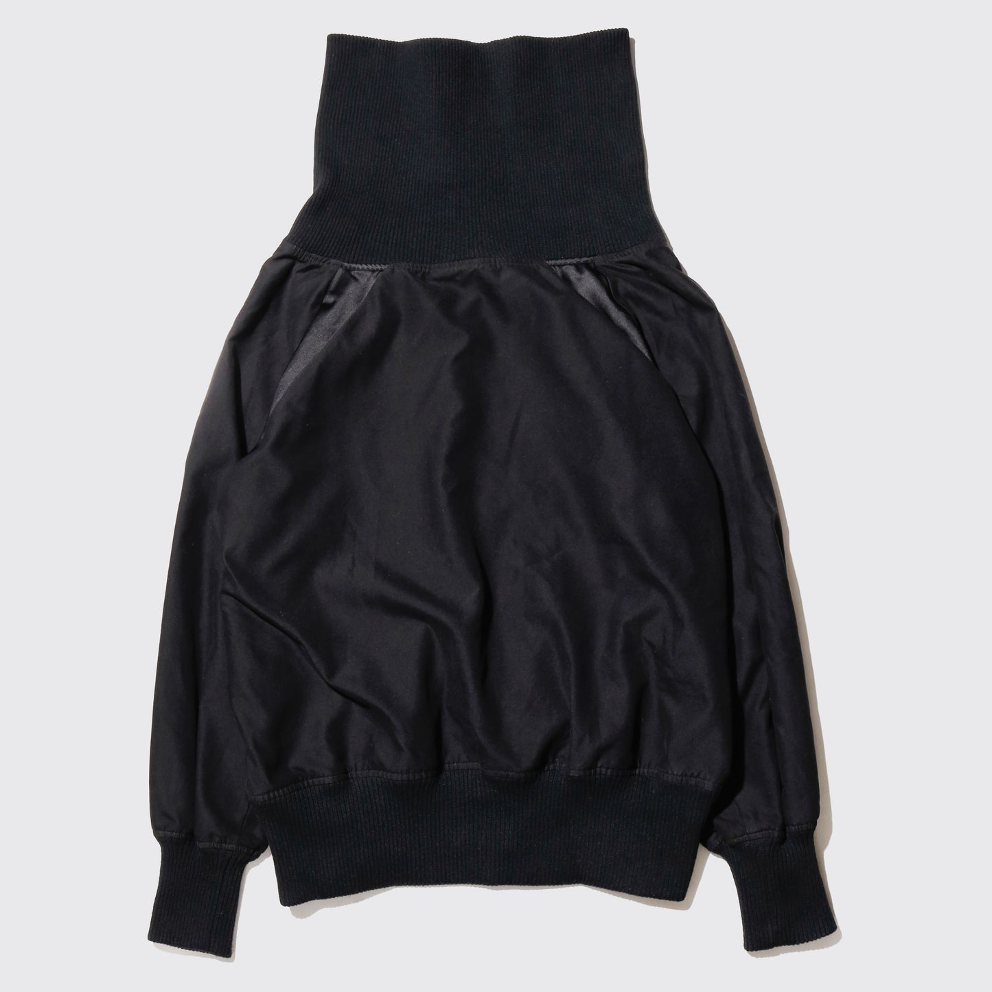 vintage big collar track pullover