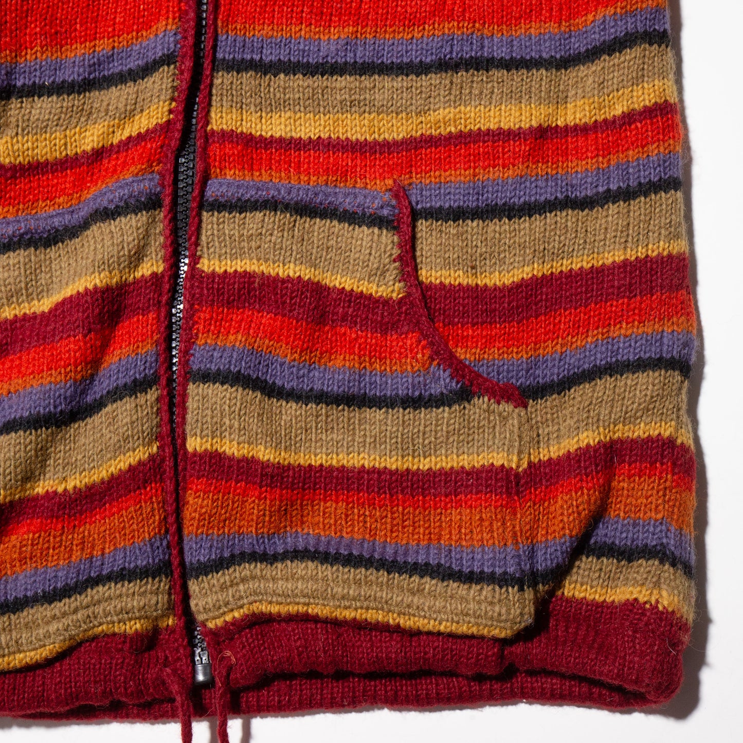 vintage boarder knit jacket