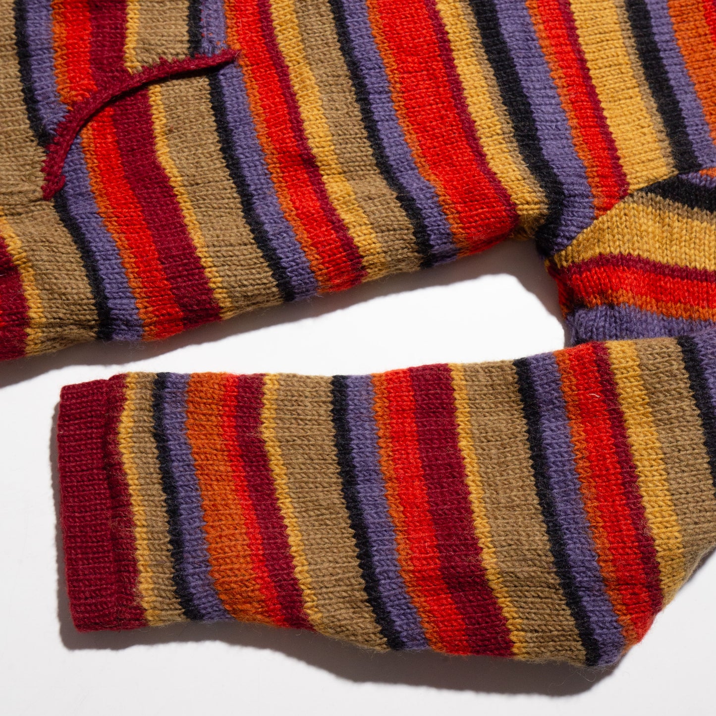 vintage boarder knit jacket