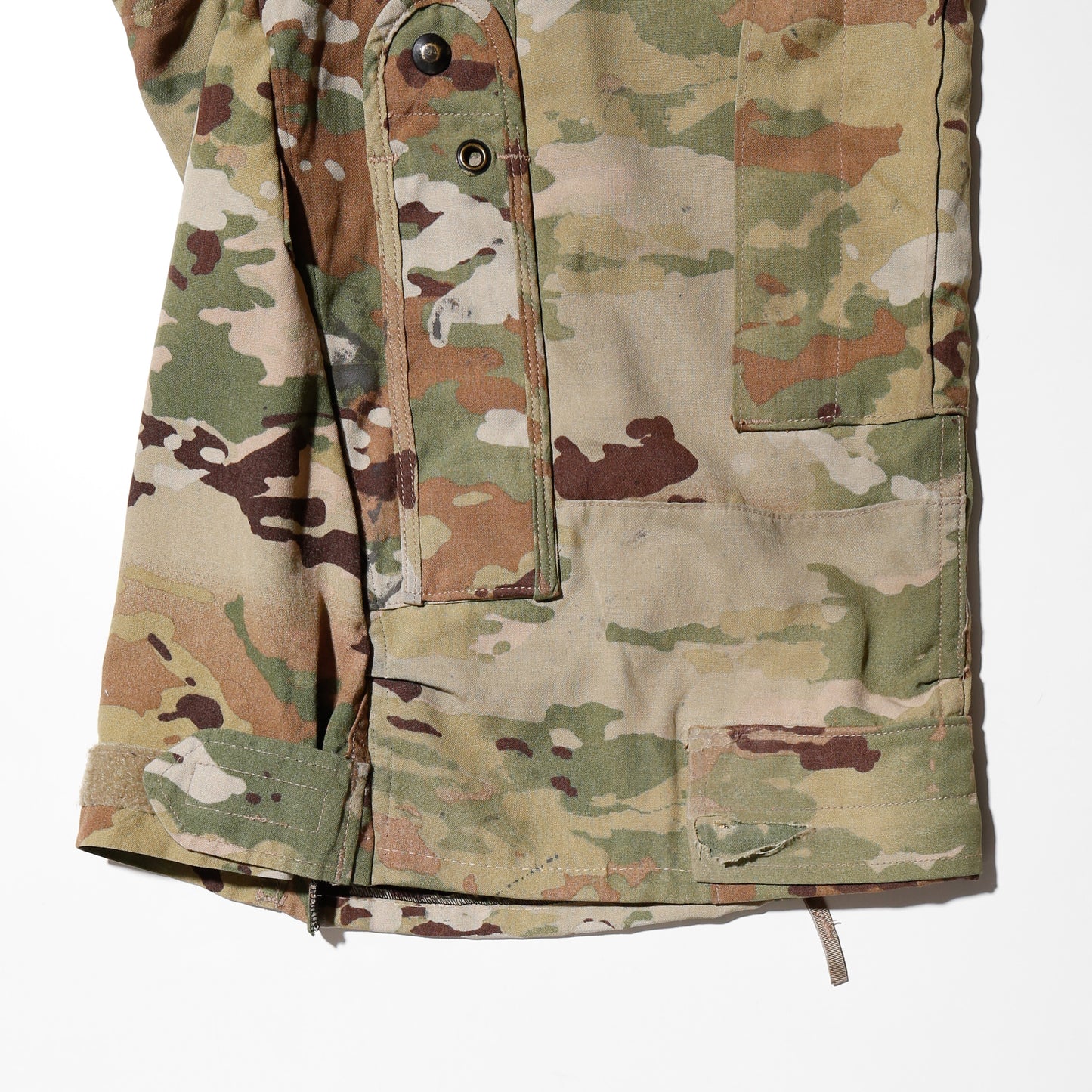 Remake wide cargo shorts