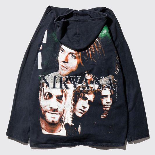 vintage 90's euro bootleg Nirvana hoodie