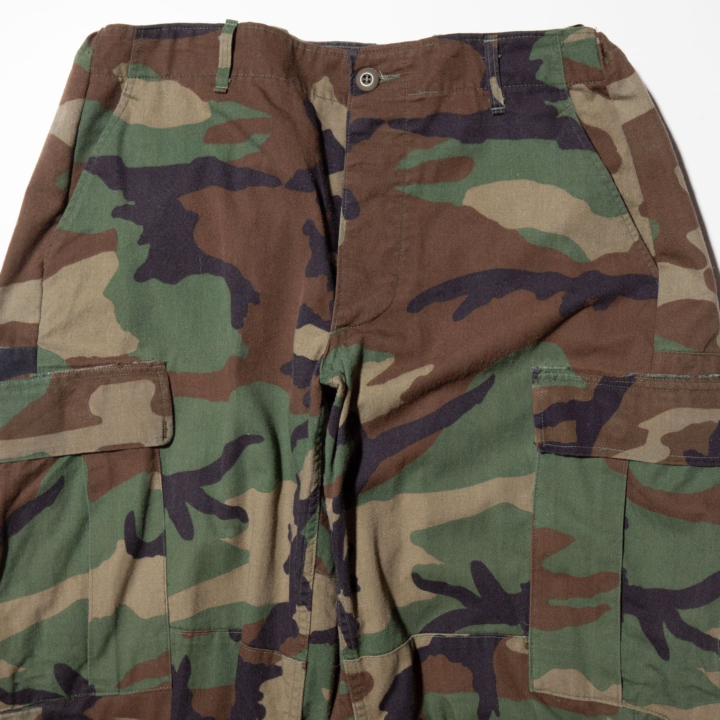 remake upside down wide cargo trousers