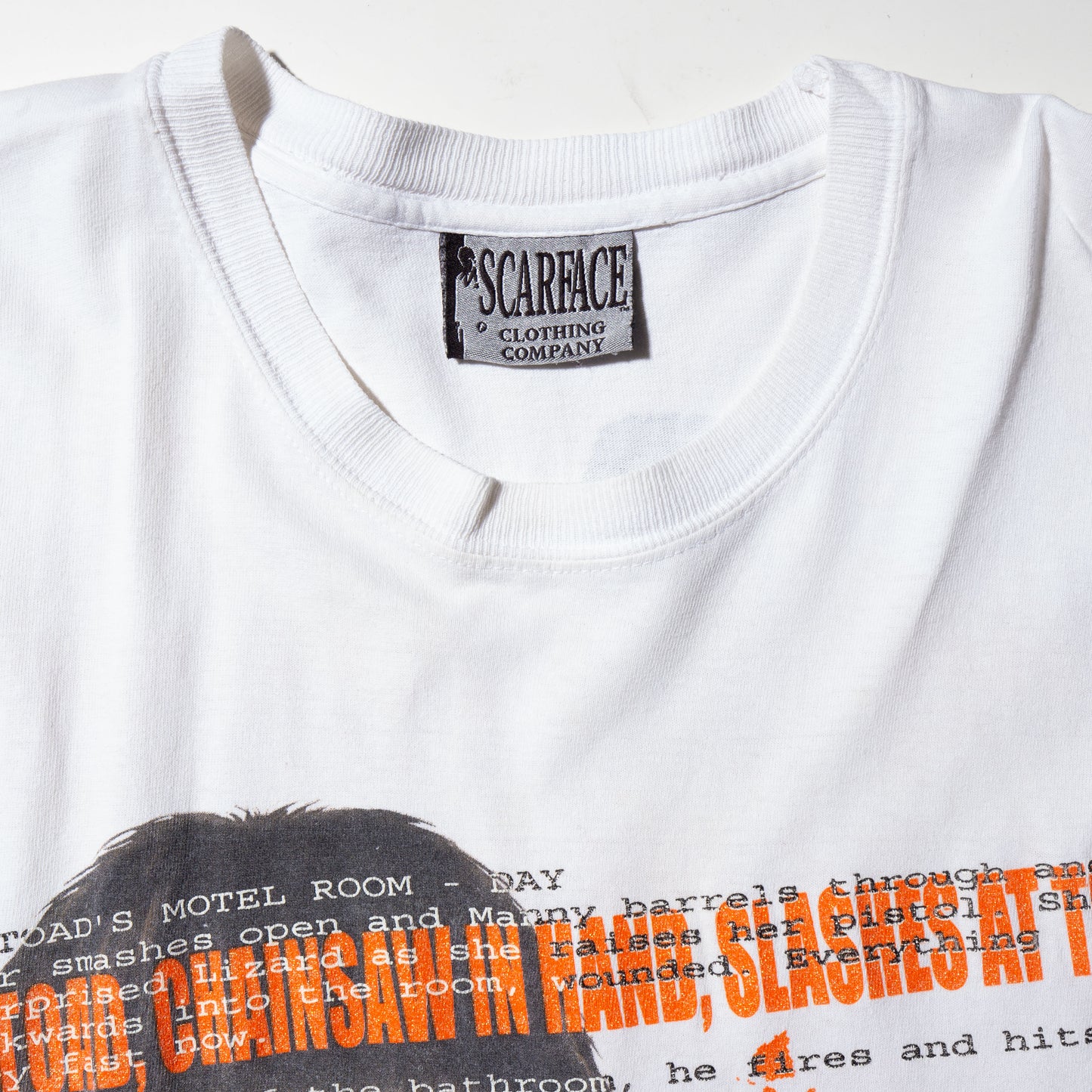 vintage 90's SCARFACE Tony Montana message loose t-shirt