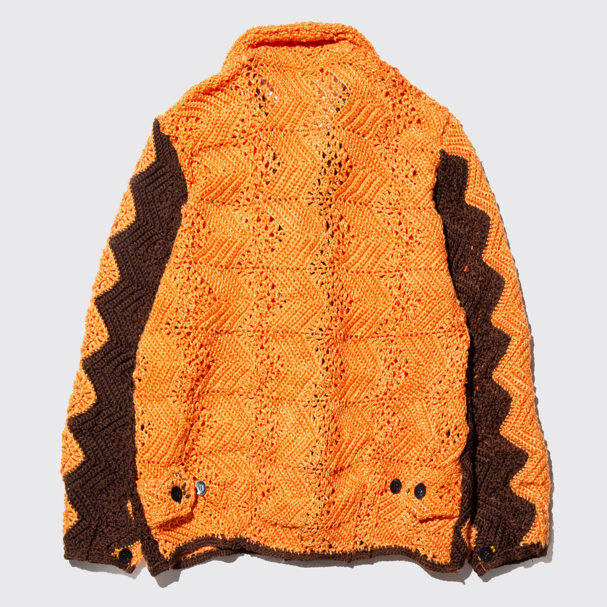 remake remake crochet knit jacket