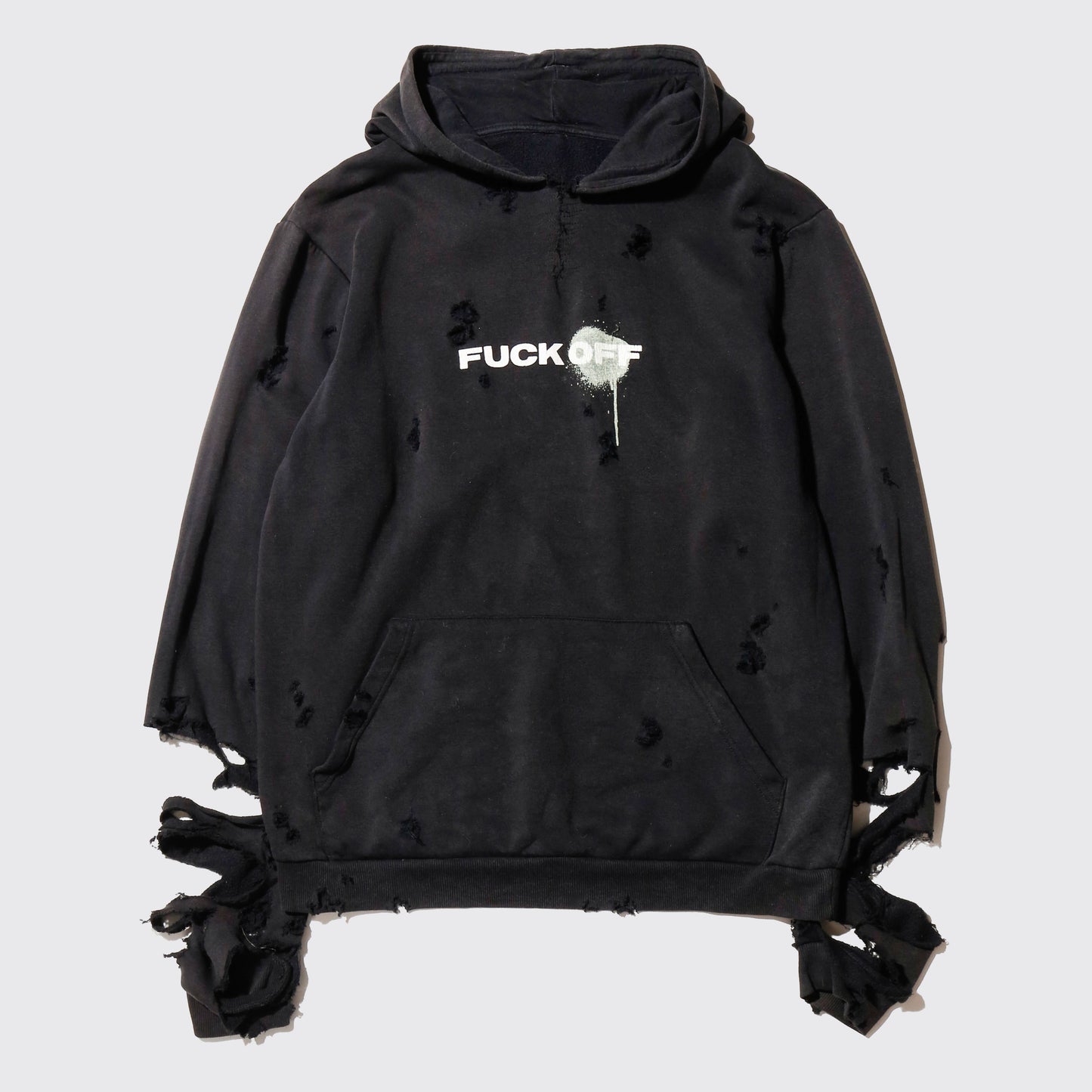 *one-off broken f*ck off hoodie