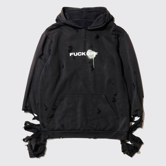 *one-off broken f*ck off hoodie
