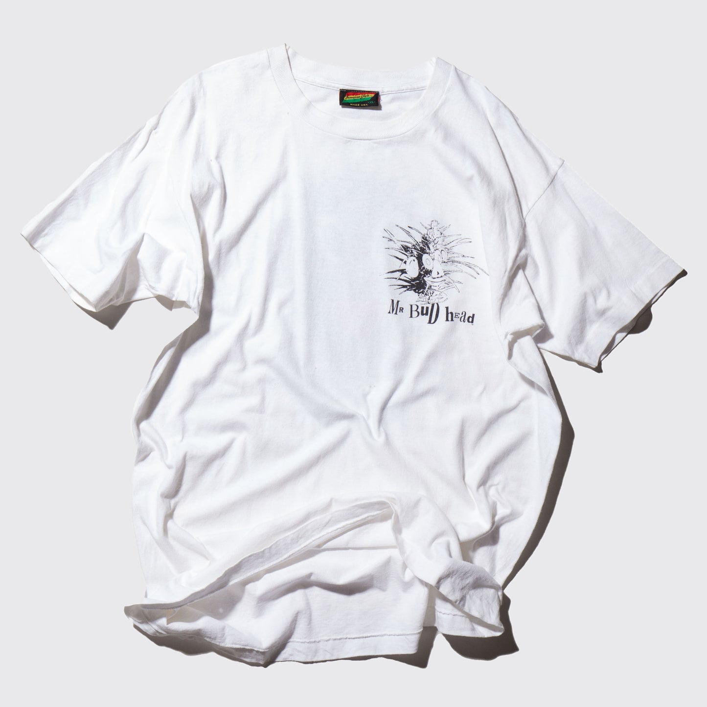 vintage 90's MR BuD hEad t-shirt