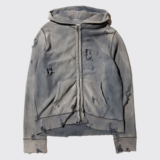 *one-off j.crew acid broken hoodie