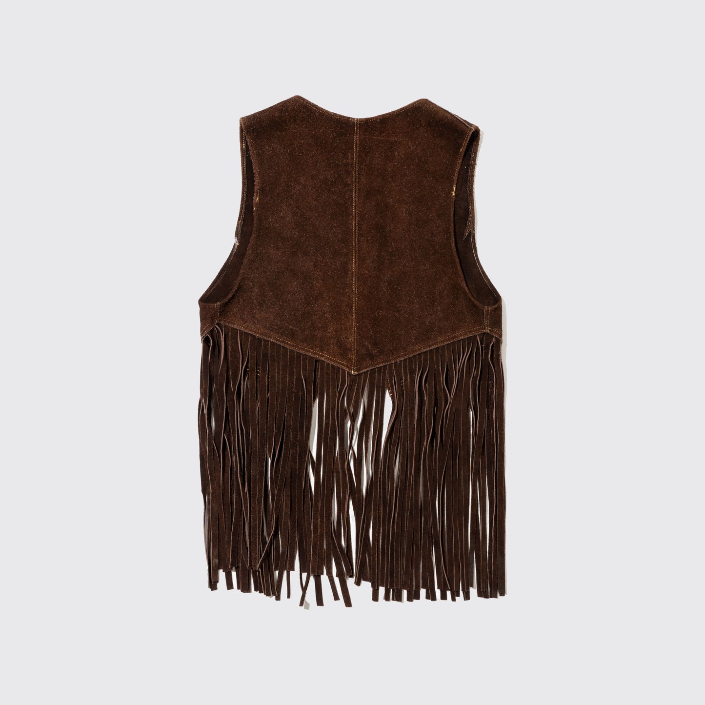 vintage custom fringe vest