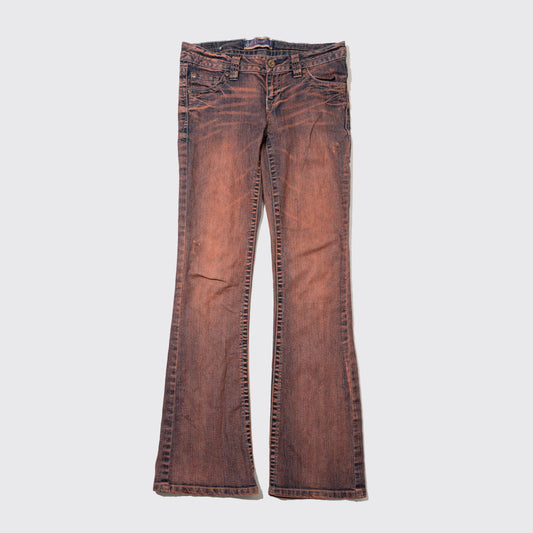 vintage fade flare jeans