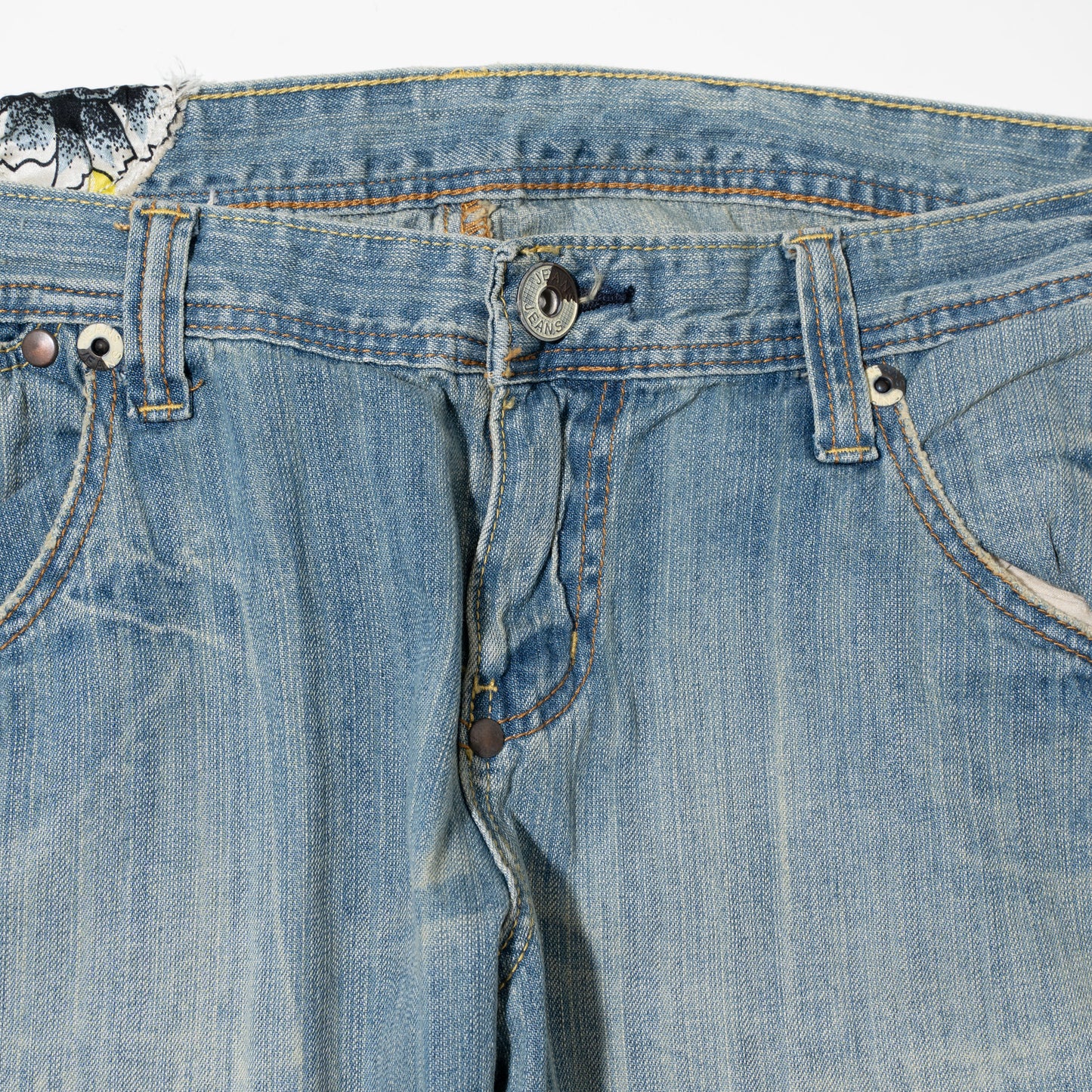 vintage euro custom flare jeans