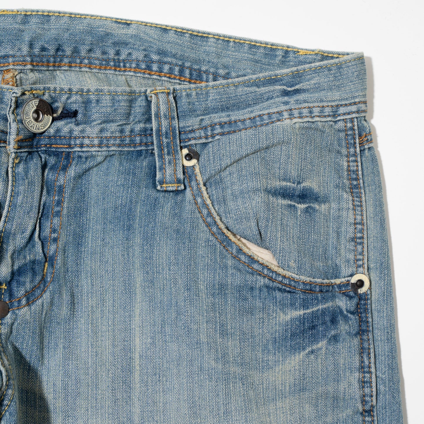 vintage euro custom flare jeans