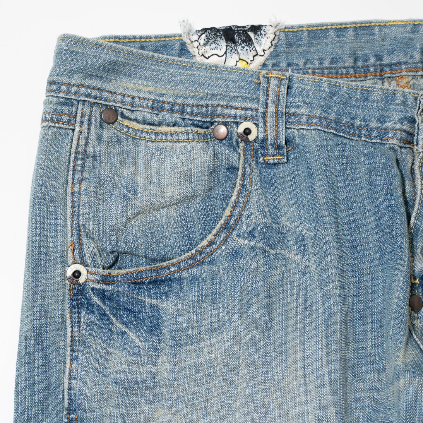vintage euro custom flare jeans