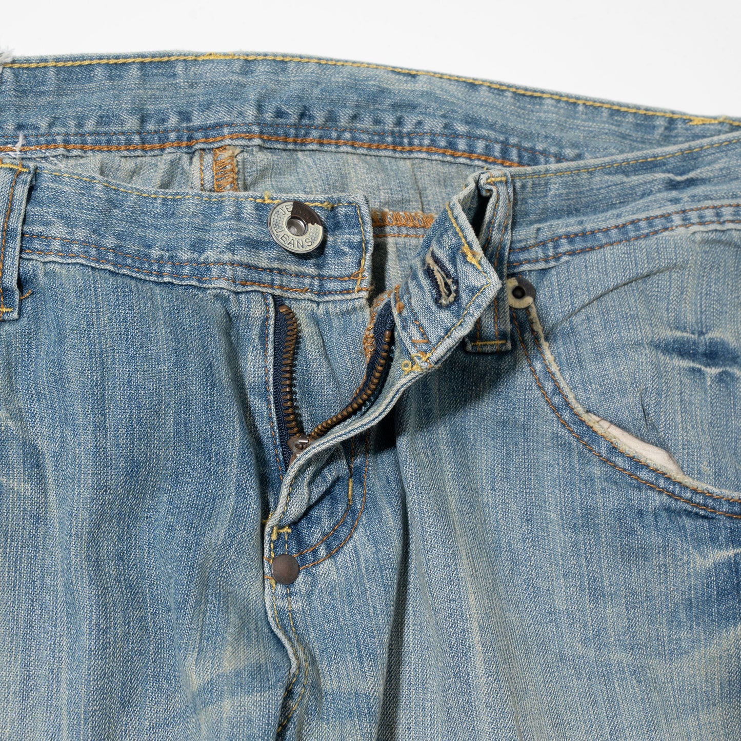 vintage euro custom flare jeans