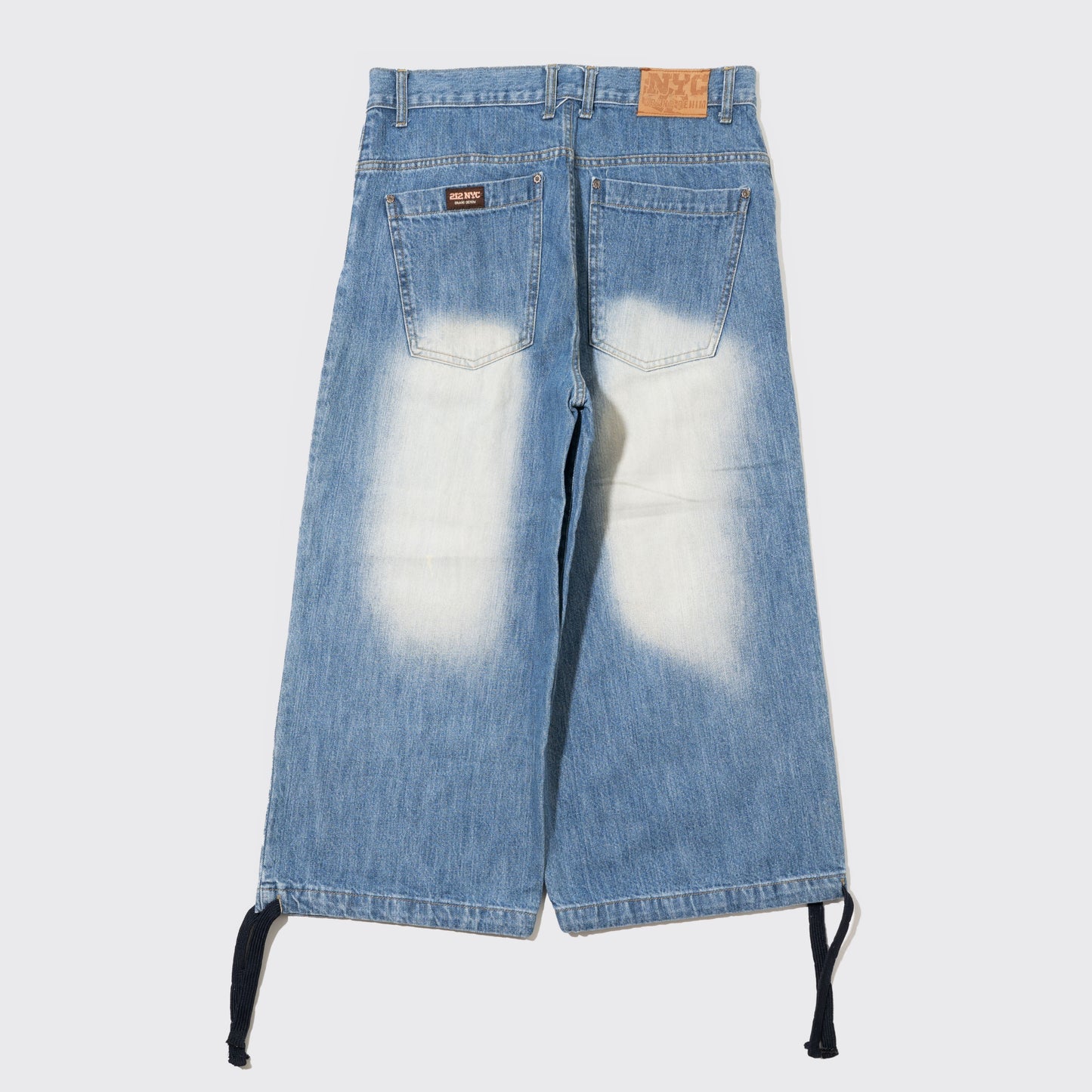 vintage cropped baggy jeans