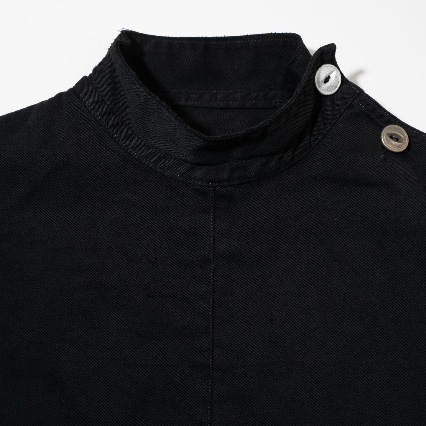 vintage french fencing jacket , black dye