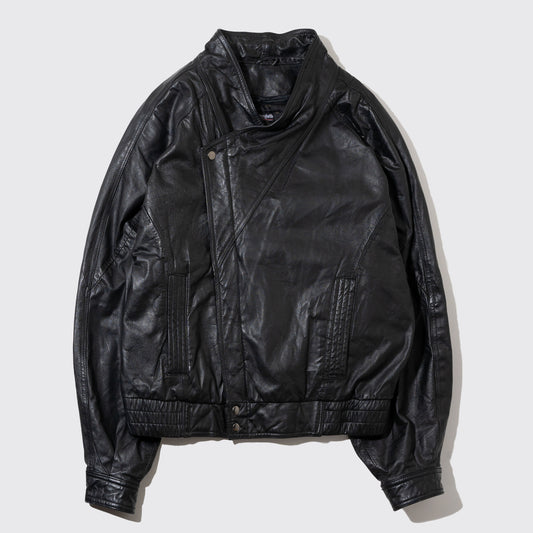 vintage deform leather jacket
