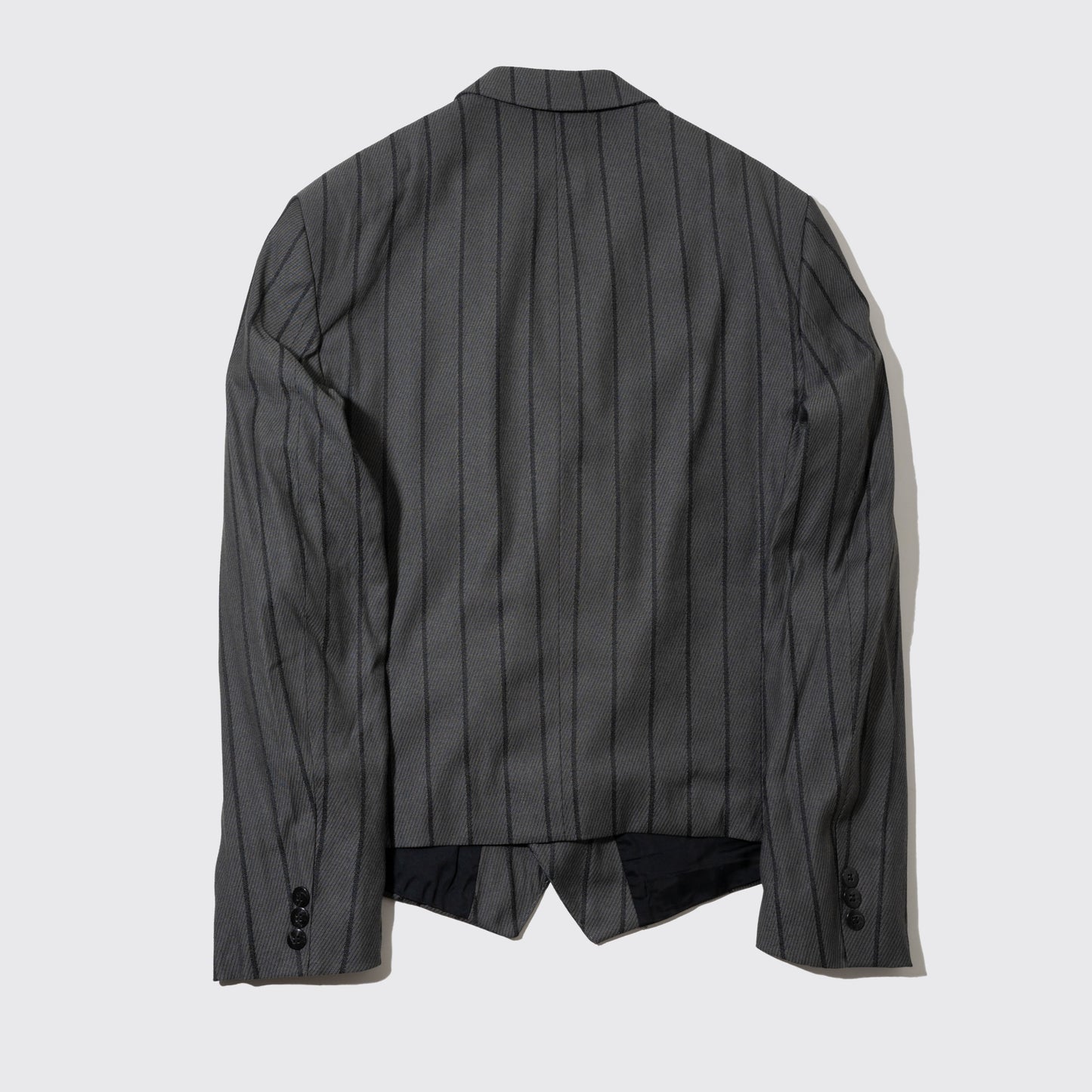 vintage stripe double breasted spencer jacket