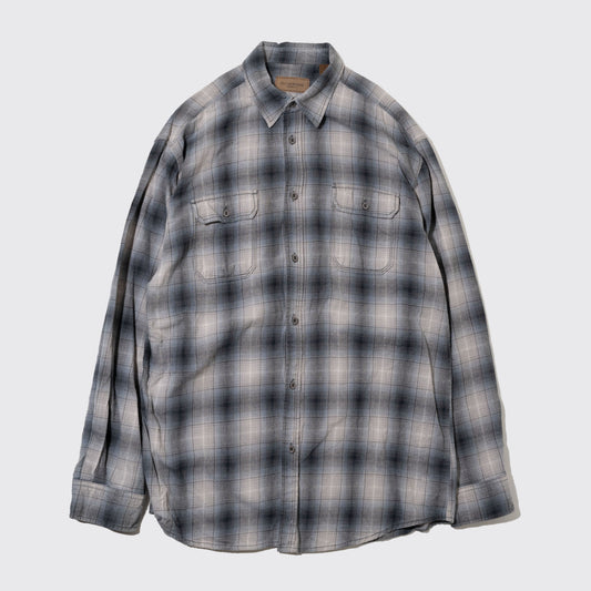 vintage ombre check shirt