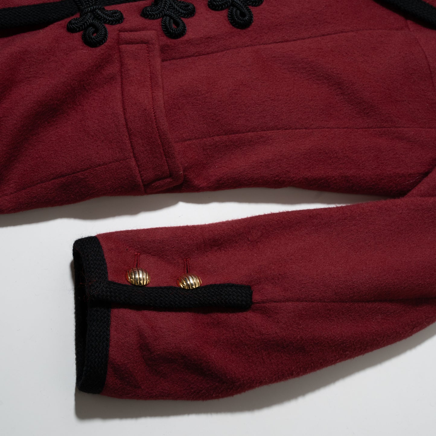 vintage 80's Yves Saint Laurent rive gauche wool naporeon blazer