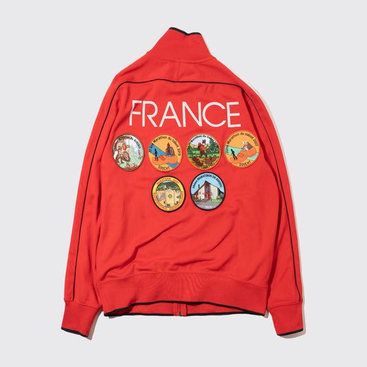 vintage y2k nike Fédération Française de Football track jacket