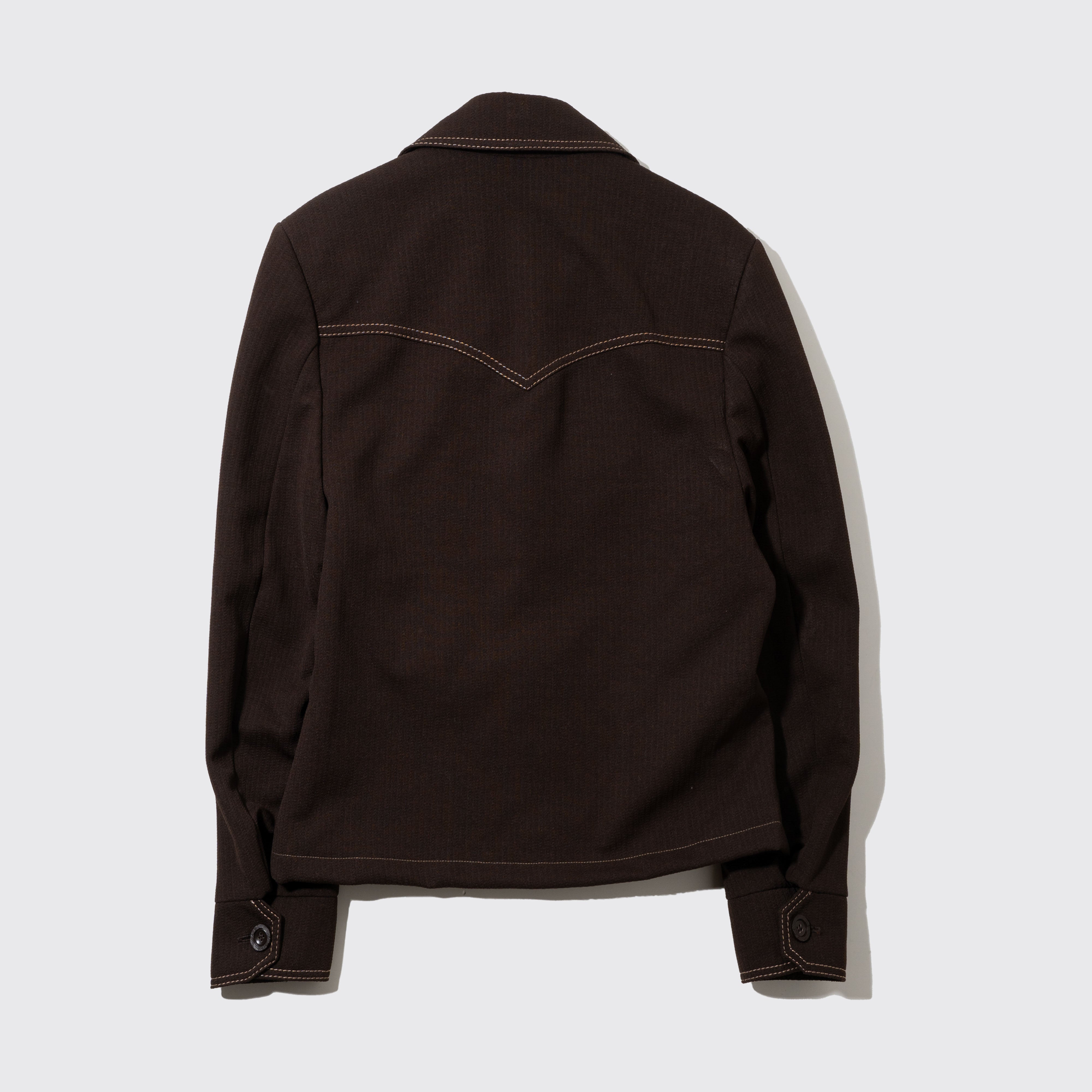 vintage resized short poly jacket – NOILL