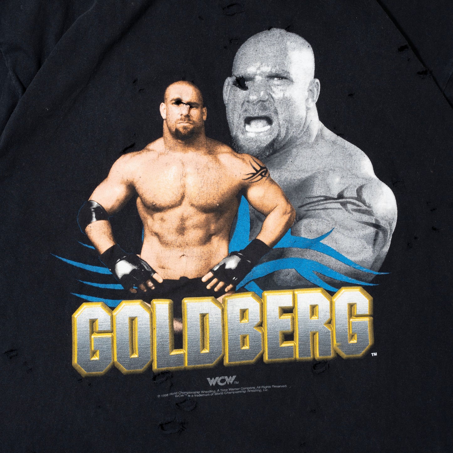 vintage 90's goldberg broken t-shirt