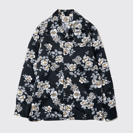 vintage flower poly shirt