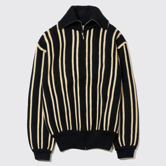 vintage stripe drivers sweater