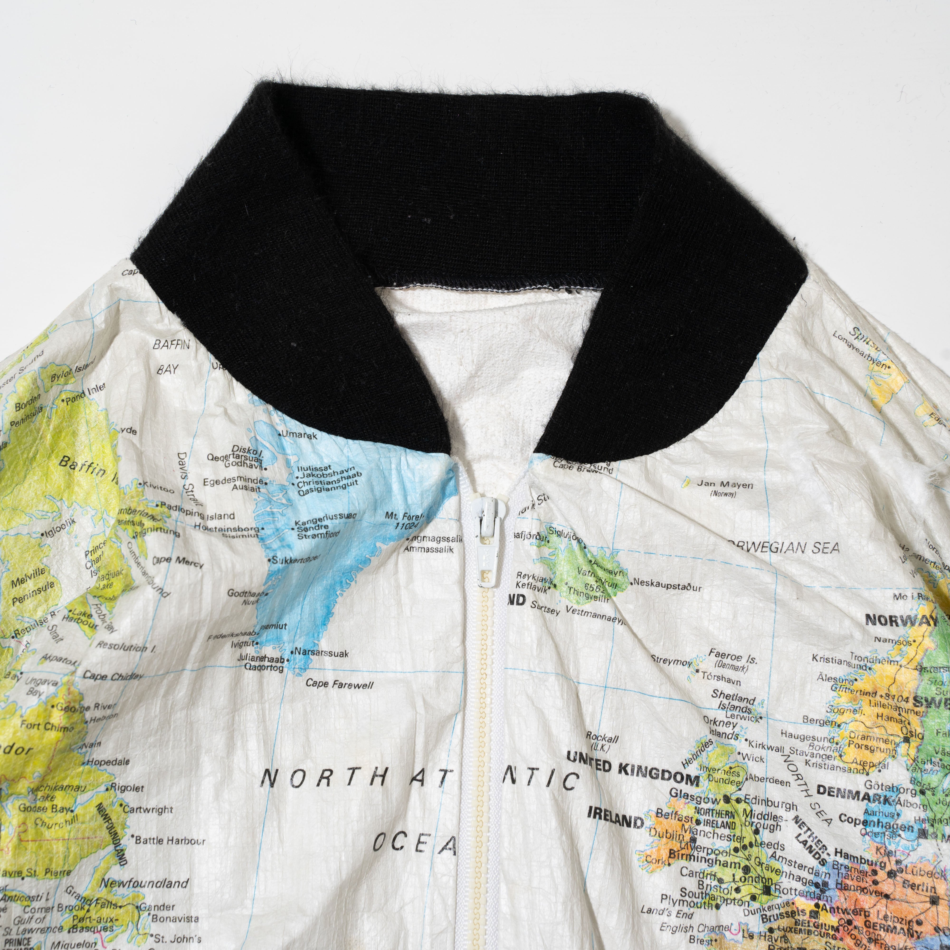 vintage map paper jacket – NOILL