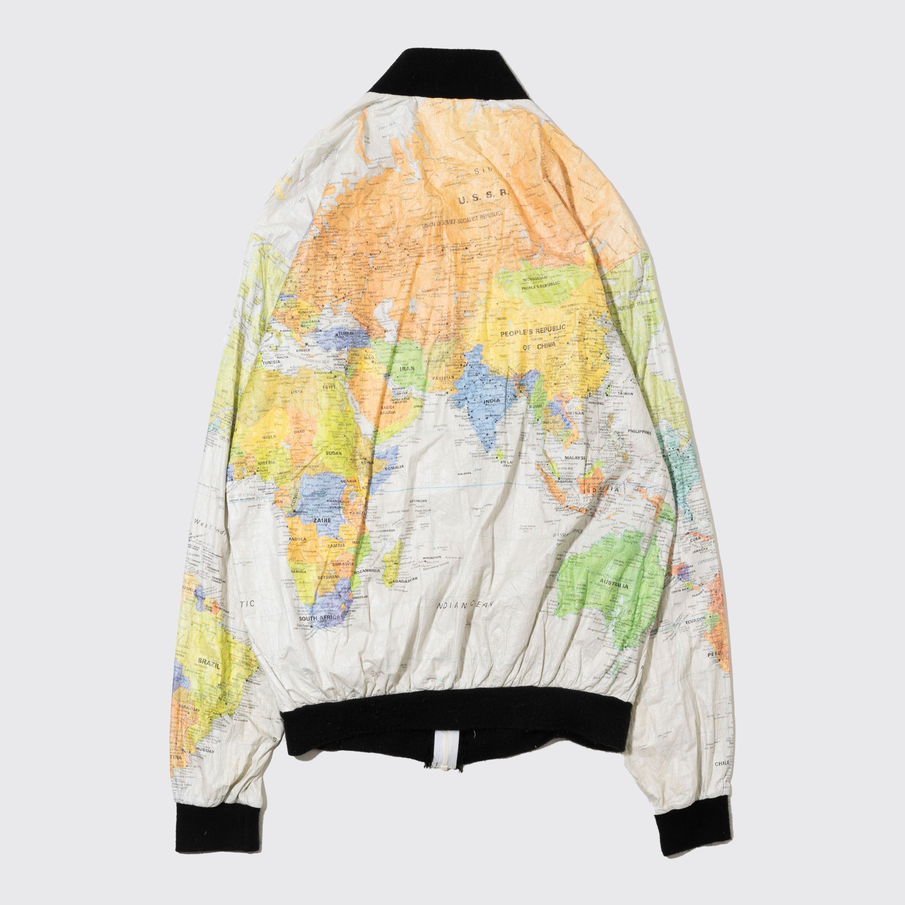 vintage map paper jacket – NOILL