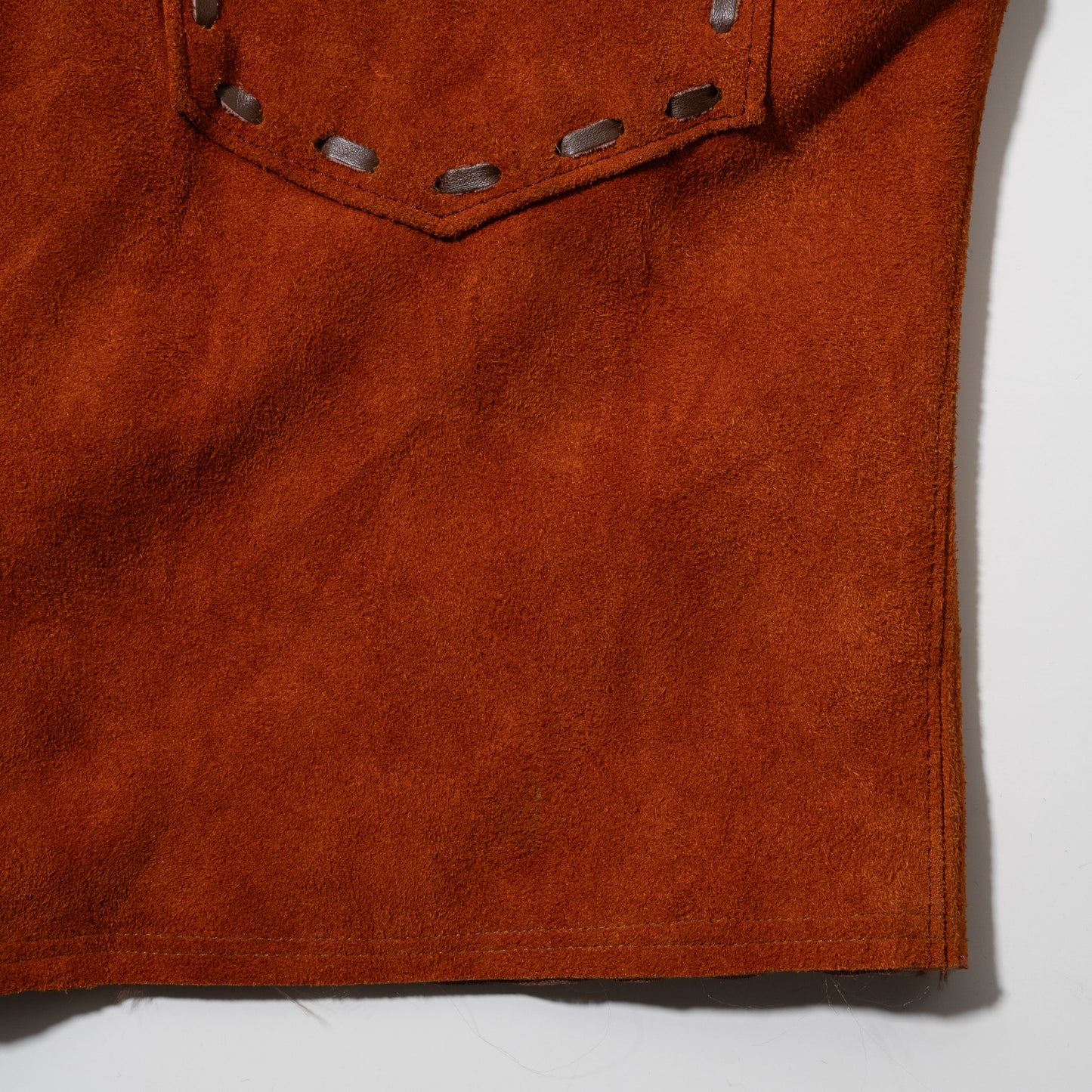 vintage resized short craft leather jacket